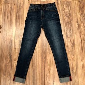 Fashion Nova High Waist Ankle Jeans